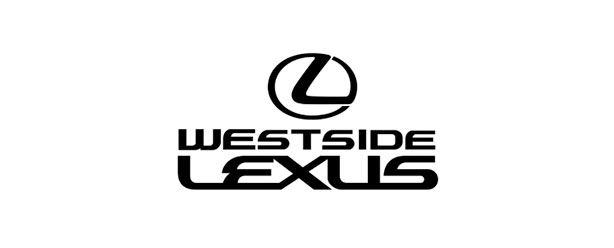 Westside Lexus logo featuring the Lexus emblem above the words “Westside Lexus” in bold, modern font on a white background.